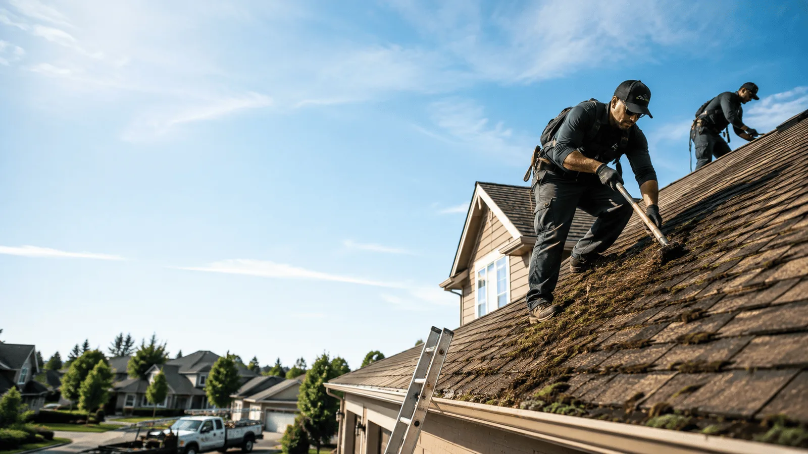 Roof Moss Removal in Arcadia, KS near me